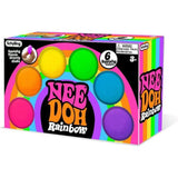 Rainbow Squishy Stress Ball — Set of 6