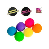 Rainbow Squishy Stress Ball — Set of 6